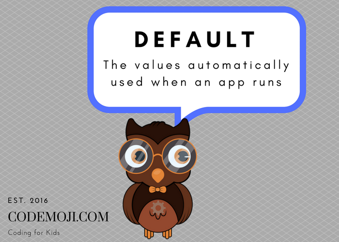 Default vocabulary